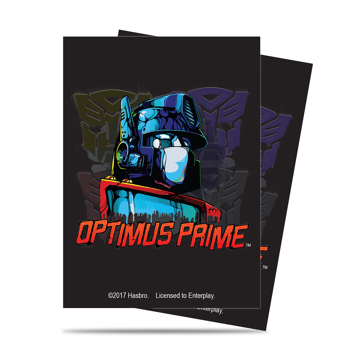 Buy Ultra Pro Transformers Optimus Deck Protector sleeves 65ct in New Zealand. 