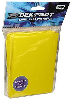 Buy Dek-Prot Magic Size (50CT) Sunflower Yellow Sleeves in New Zealand. 