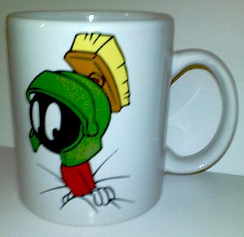 Buy Looney Tunes Marvin the Martian Bursting Mug in New Zealand. 