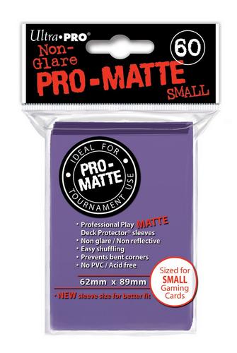 Buy Ultra Pro Pro-Matte Purple (60CT) YuGiOh Size Sleeves in New Zealand. 