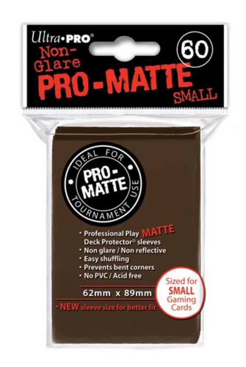 Ultra Pro Pro-Matte Brown (60CT) YuGiOh Size Sleeves
