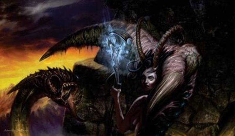 Action Sports Artists of Magic - Servant of the Demoness Playmat