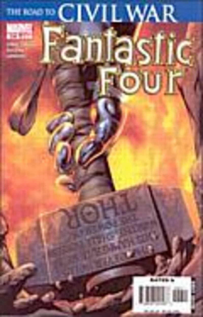 Fantastic Four #536 - 537 The Road To Civil War Collector's Pack