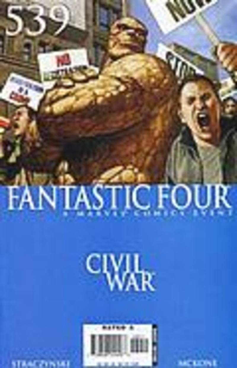 Fantastic Four #539 Civil War Tie-In