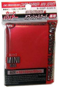 Buy KMC Yu-Gi-Oh Size Deck Protectors (50CT) - Metallic Red in AU New Zealand.