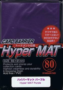 Buy KMC Hyper Mat Purple (80CT) Large Magic Size Sleeves in AU New Zealand.