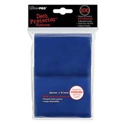 Buy Ultra Pro (100CT) Solid Blue Standard Size Deck Protectors in AU New Zealand.