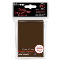 Buy Ultra Pro Brown Deck Protectors 50 Large Magic Size Sleeves in AU New Zealand.