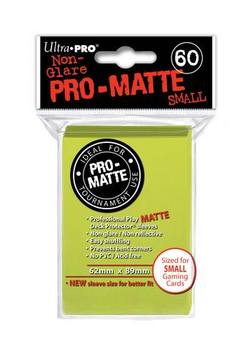 Buy Ultra Pro Pro-Matte Bright Yellow (60CT) YuGiOh Size Sleeves in AU New Zealand.