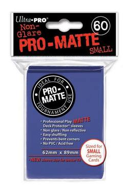 Buy Ultra Pro Pro-Matte Blue (60CT) YuGiOh Size Sleeves in AU New Zealand.