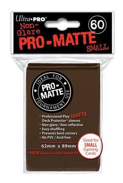 Buy Ultra Pro Pro-Matte Brown (60CT) YuGiOh Size Sleeves in AU New Zealand.