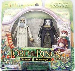 Buy Lord Of The Rings - Saruman and Wormtongue in AU New Zealand.