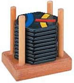 Buy Tantrix Discovery Black Tiles Wooden Stand in AU New Zealand.