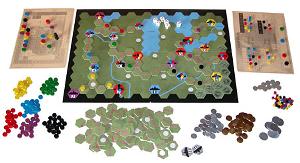 Age of Steam Contents -  usually  hourspublisher 