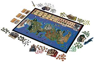 A Game of Thrones Contents -  cards  time 