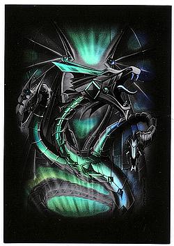 82283 - Ultra Pro Yugioh Size Deck Protectors (50CT) -  Diamond Dragon Black -  cards  shuffling 