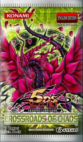 YGO037 - YuGiOh Crossroads of Chaos Booster -  containing  destructive 