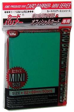 4521086001317 - KMC Yu-Gi-Oh Size Deck Protectors (50CT) - Green
