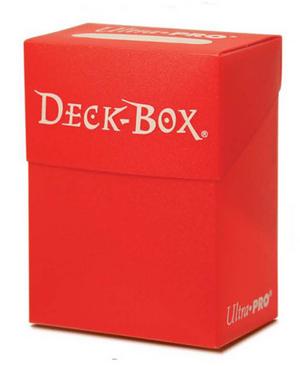 81452 - Ultra Pro Red Deck Box