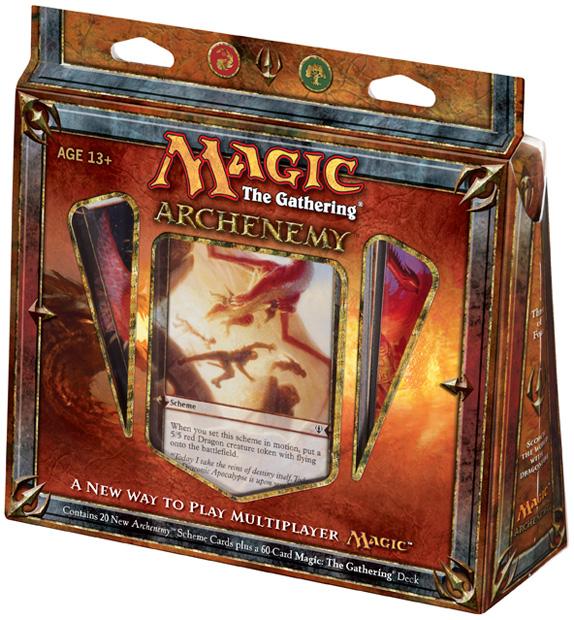 248410000 SWD - Magic Archenemy - Scorch The World With Dragonfire -  planeswalkers  white 