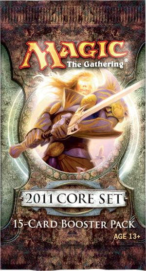 207590000 B - Magic 2011 Core Set Booster - product  cards 
