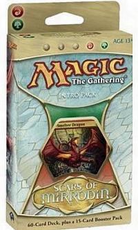 210610000 RG - Magic Scars of Mirrodin Intro Pack - Red & Green