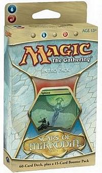 210610000 - Magic Scars of Mirrodin Intro Pack - Blue & Red