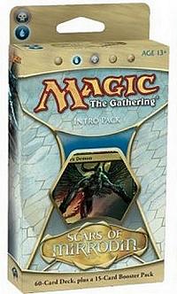 210610000 BB - Magic Scars of Mirrodin Intro Pack - Blue & Black