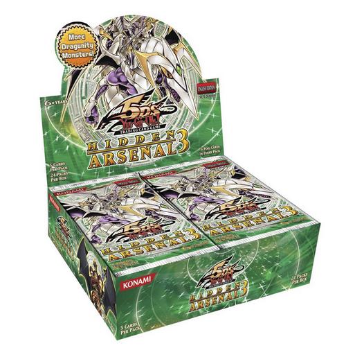 YGO2043 - YuGiOh Hidden Arsenal 3 (24CT) Booster Box