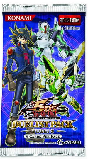 DP12 - YuGiOh Duelist Pack Yusei 3 Booster