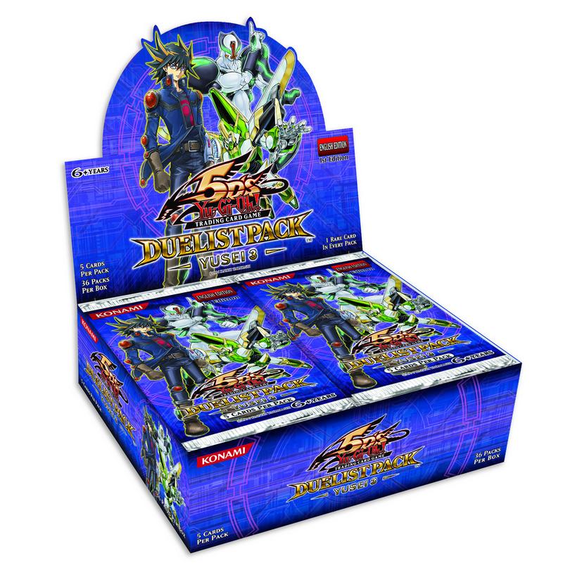 YGO2044 - YuGiOh Duelist Pack Yusei 3 (36CT) Booster Box