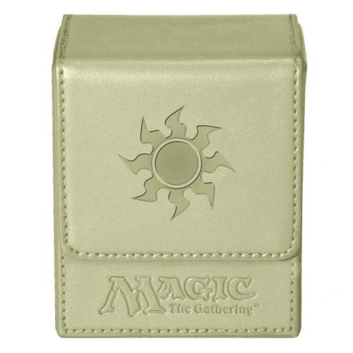 82772 - Ultra Pro Magic Magnetic Flip Top Deck Box - White