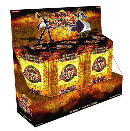 YGO2050 - YuGiOH Gold Series 4 Pyramids Edition (5CT) Booster Box