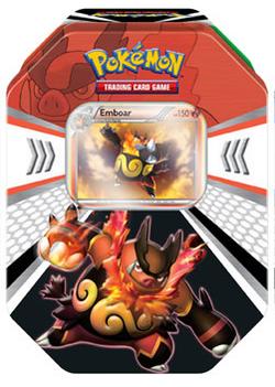 10714 E - Pokemon Fall 2011 Evolved Battle Action Tin - Embo