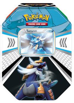 10714 SA - Pokemon Fall 2011 Evolved Battle Action Tin - Samurott