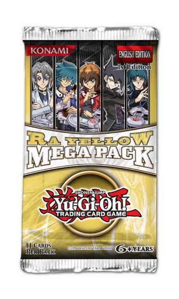 YGO057 - YuGiOh Ra Yellow Mega Pack Booster