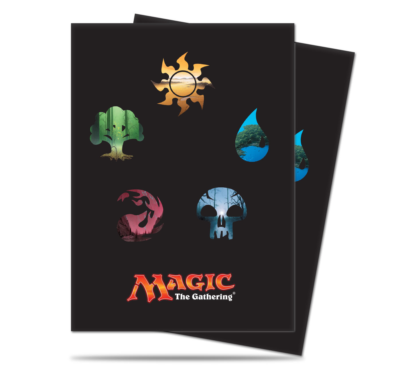 Buy Ultra Pro Magic Mana 5 Symbols (80CT) Sleeves in New Zealand. 