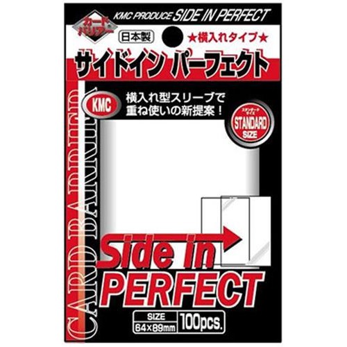 Buy KMC Perfect Size Clear "Side In" (100CT) Magic Large Size Sleeves in New Zealand. 