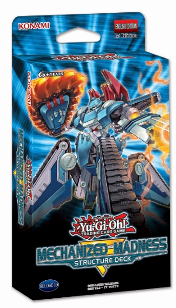 Buy YuGiOh Mechanized Madness Structure Deck in New Zealand. 