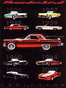 Buy Evolution Of The T-Bird Poster in New Zealand. 