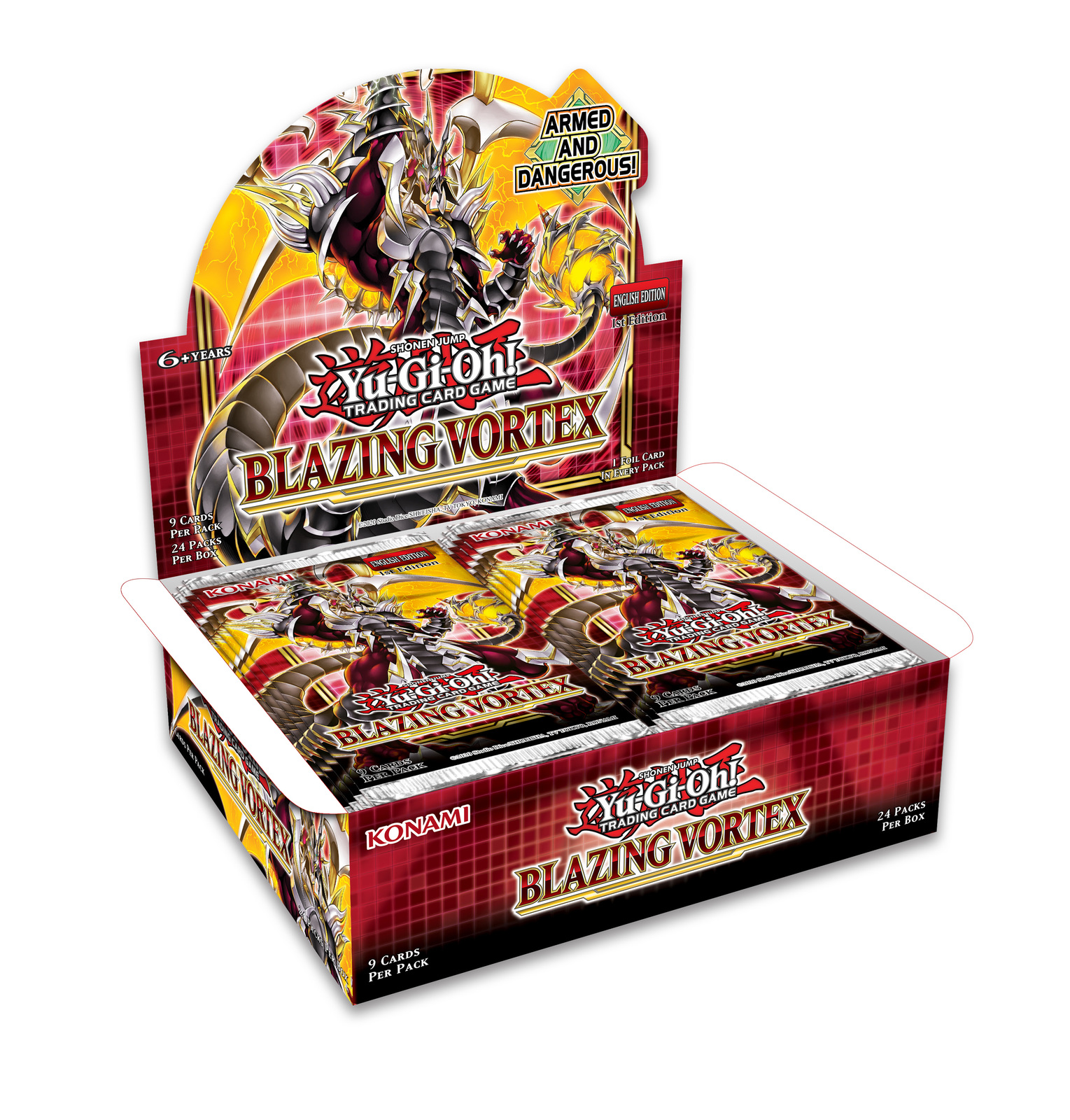 Buy YuGiOh Blazing Vortex (24CT) Booster Box in New Zealand. 