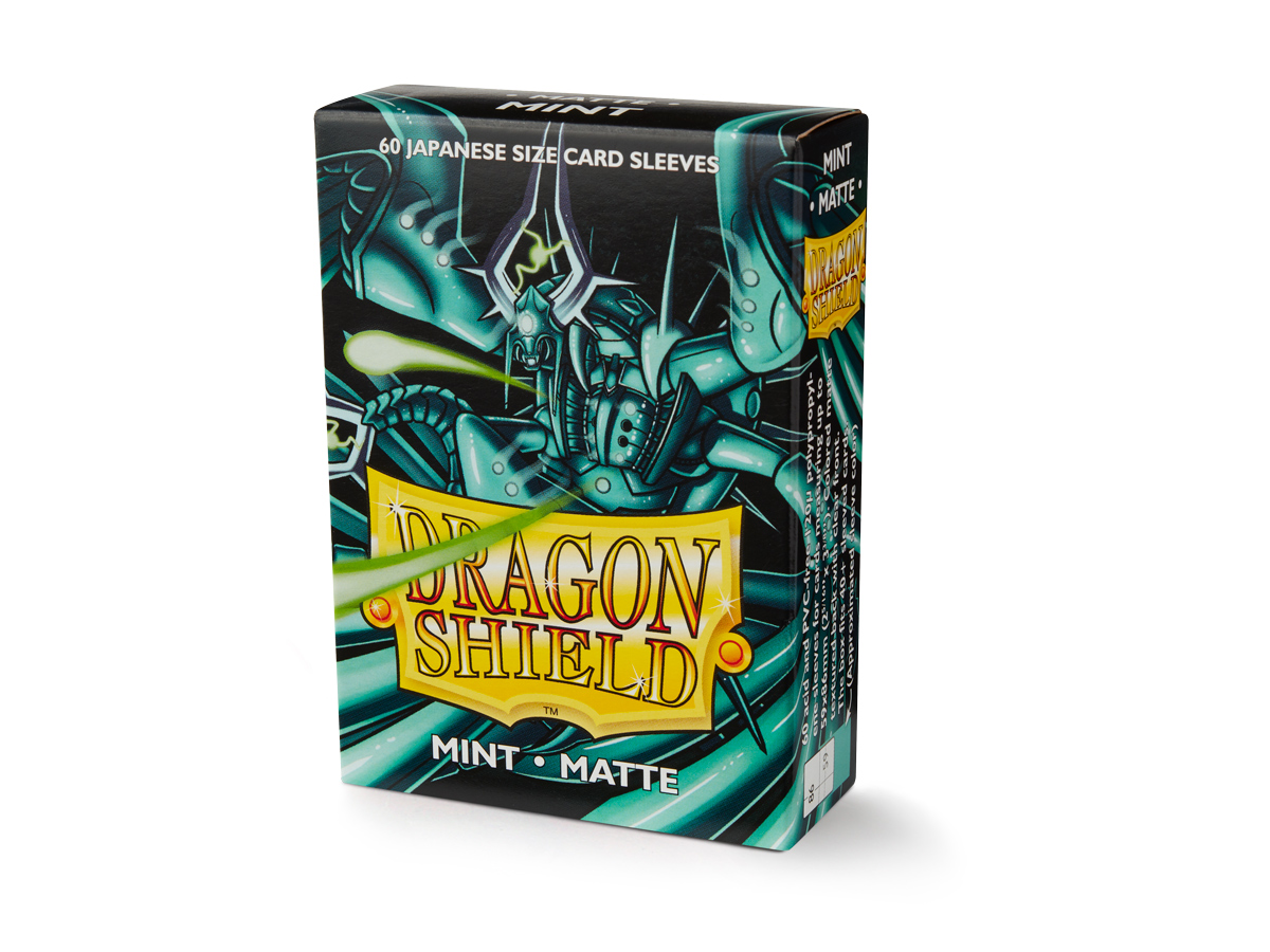 Buy Dragon Shield  Matte Mint ‘Arado’ (60CT) YuGiOh Sleeves in New Zealand. 