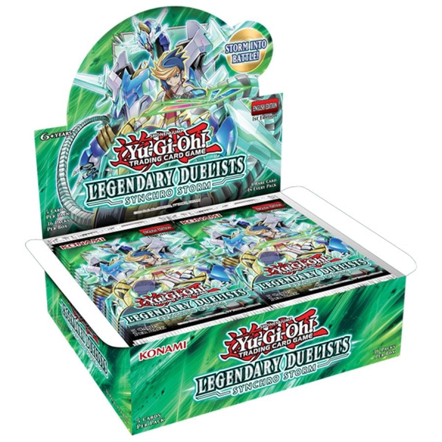 Buy YuGiOh Legendary Duelist Synchro Storm (36CT) Booster Box in New Zealand. 