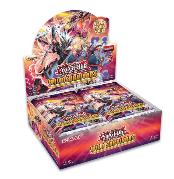 Buy YuGiOh Wild Survivors (24CT) Booster Box in New Zealand. 