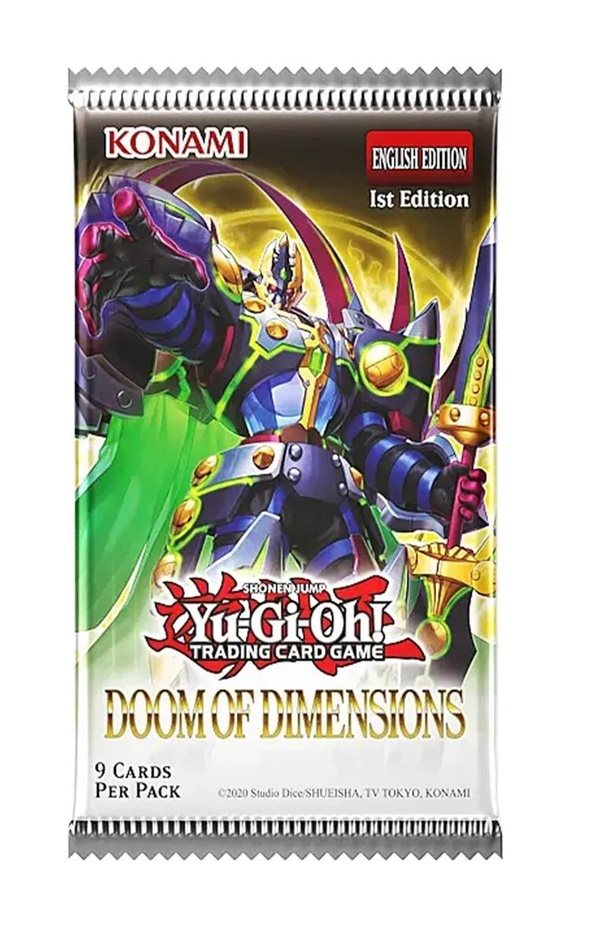 Buy YuGiOh Doom of Dimensions Booster in New Zealand. 