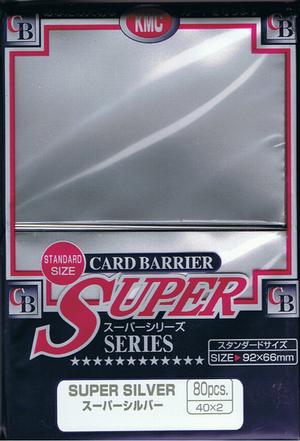 Buy KMC Super Silver (80CT) Large Magic Size Sleeves in New Zealand. 