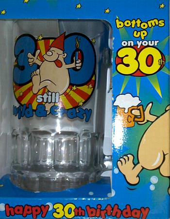 Buy 30 Still Wild & Crazy Boxed Glass Stein in New Zealand. 