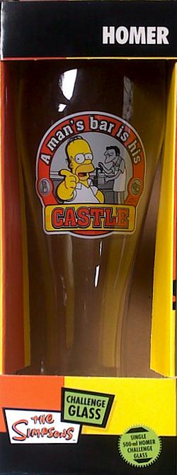 Buy Simpsons: Homer Challenge Glass in New Zealand. 