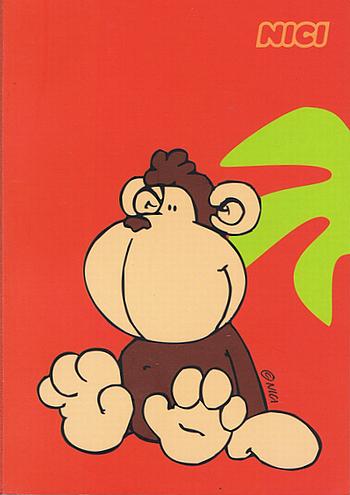 Buy Nici Monkey Note Pad - Small in New Zealand. 