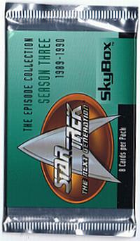 Buy Star Trek The Next Generation Season Three Trading Cards in New Zealand. 